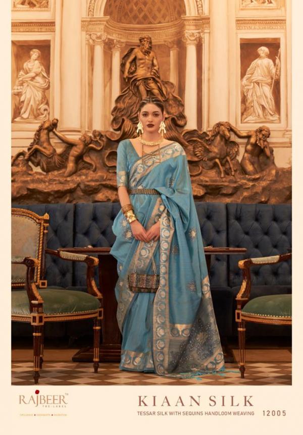 Rajbeer Kiaan Silk Occasional Tessar Silk Saree Collection